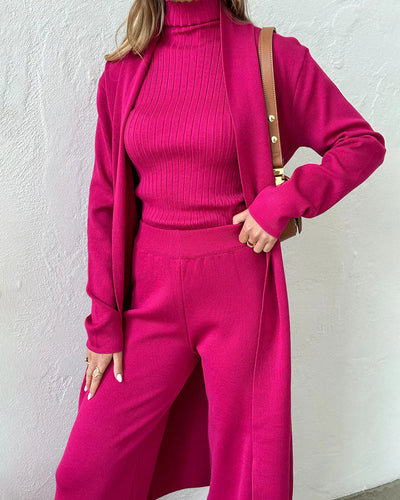 Ella™ - Stylish Three-Piece knitted Set