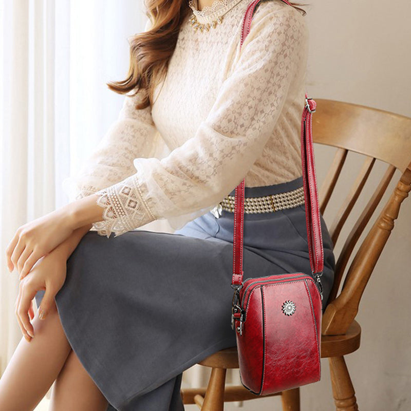 Ellie™ - Mini Stylish Soft Leather Crossbody Bag