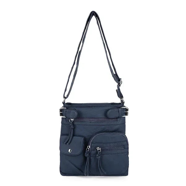 Ariana™ - Multiple Pockets Soft Leather Crossbody Bag