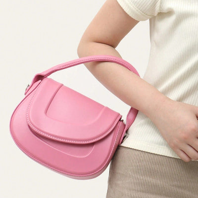 Charlotte™ - Minimalist Luxury Saddle Bag