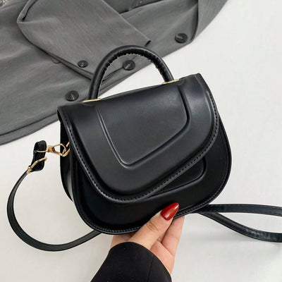 Charlotte™ - Minimalist Luxury Saddle Bag