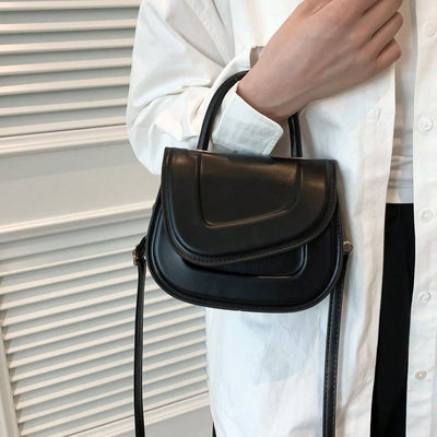 Charlotte™ - Minimalist Luxury Saddle Bag