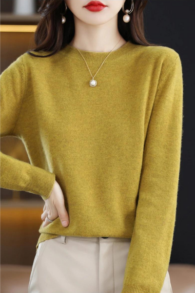 Addison™ - Stylish Long Sleeve Knitted Sweater