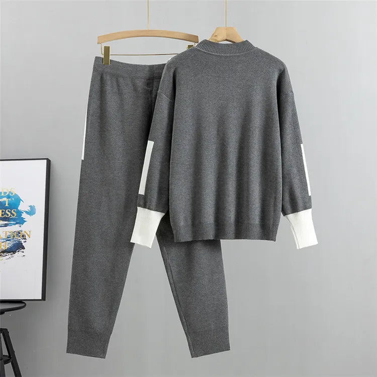 Amelia™ - Knitted Long Sleeve Pullover Set