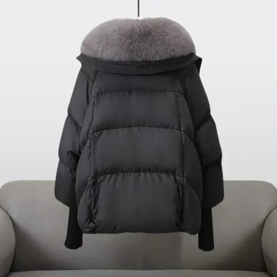 Lina™ - Luxurious Fur Collar Winter Coat