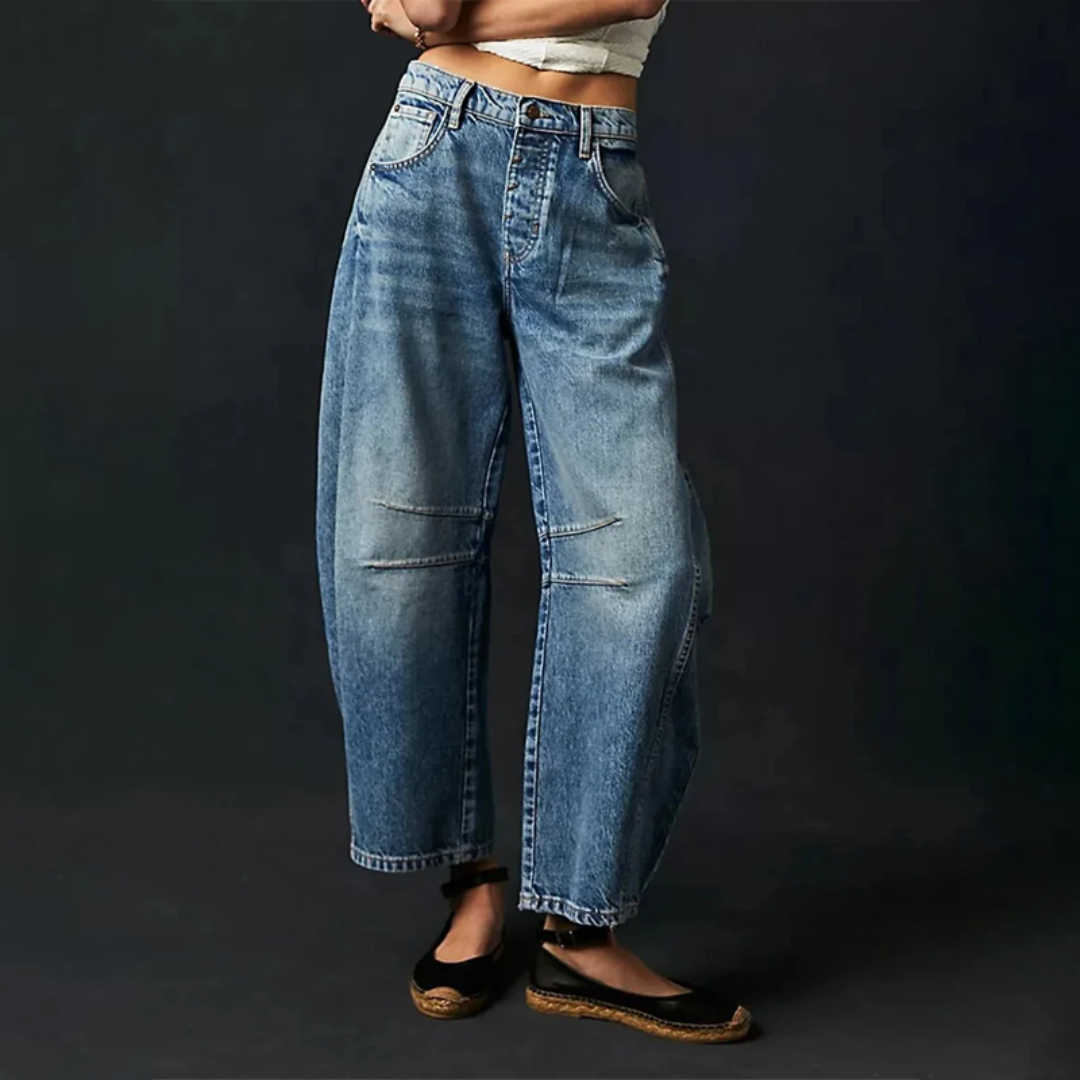 Ellie™ - Comfort Wide Leg Jeans