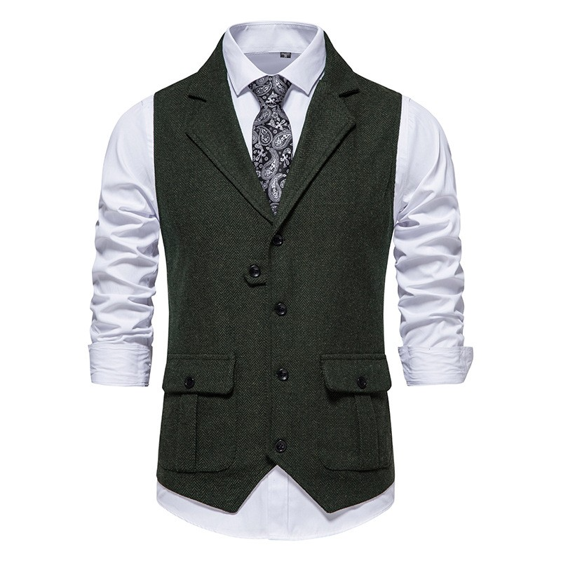 Samuel™ - Elegant Stylish Vest with Side Pockets