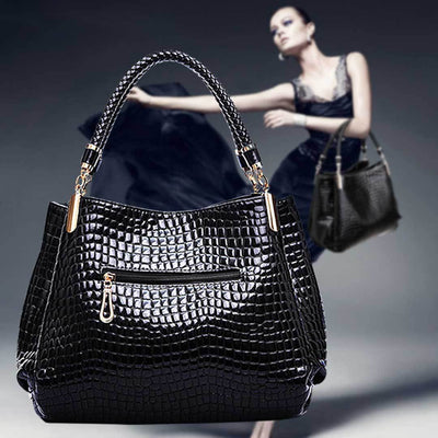 Isabella™ - Stylish Crocodile Pattern Handbag