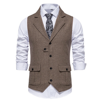 Samuel™ - Elegant Stylish Vest with Side Pockets