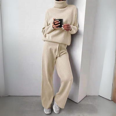 Aria - Comfortable Turtleneck Co-Ord Set