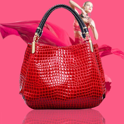 Isabella™ - Stylish Crocodile Pattern Handbag