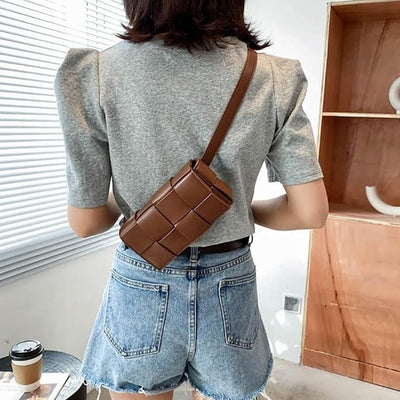 Alyssa™ - Stylish Soft Vegan Leather Belt Bag