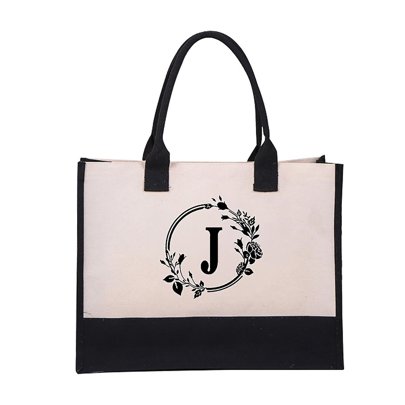 Harper™ - Letter Personalized Tote Bag