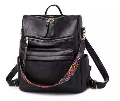 Lily™ - Stylish Leather Backpack With Large Capacity