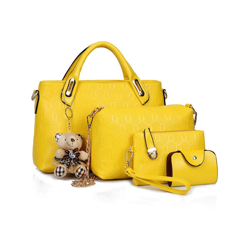 Grace™ - Elegant Cute 4-Piece Handbag Set