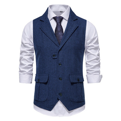 Samuel™ - Elegant Stylish Vest with Side Pockets