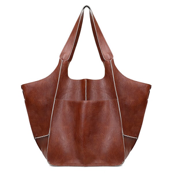 Scarlett™ - Handmade Oversizes Leather Handbag