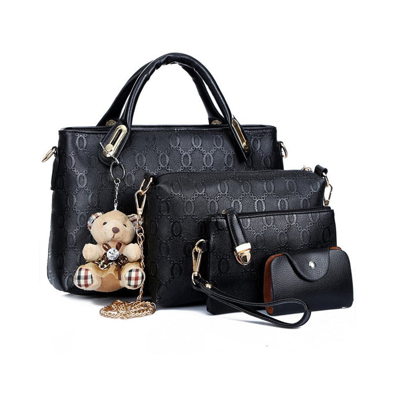 Grace™ - Elegant Cute 4-Piece Handbag Set