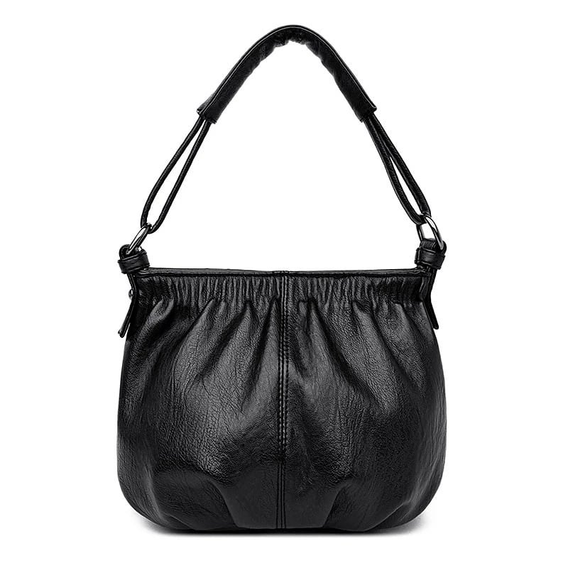 Lina™ - Vintage Leather Shoulder Bag