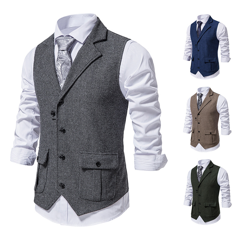 Samuel™ - Elegant Stylish Vest with Side Pockets