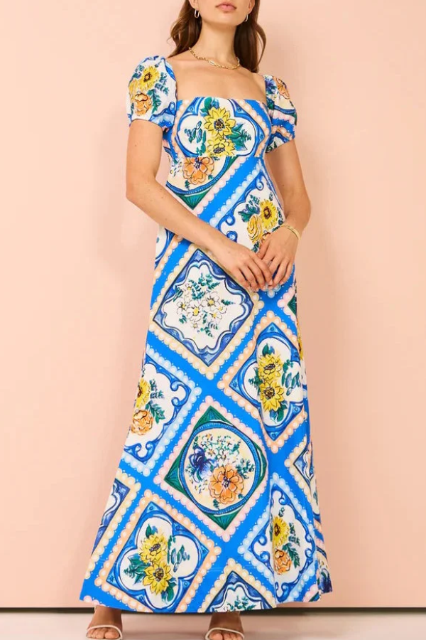 Avery™ - Print Long Dresses Summer