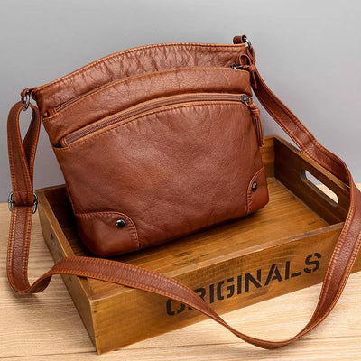 Mia™ - Soft Vegan Leather Crossbody Bag