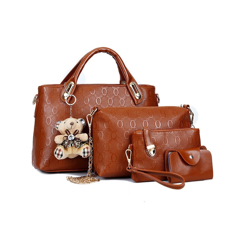 Grace™ - Elegant Cute 4-Piece Handbag Set