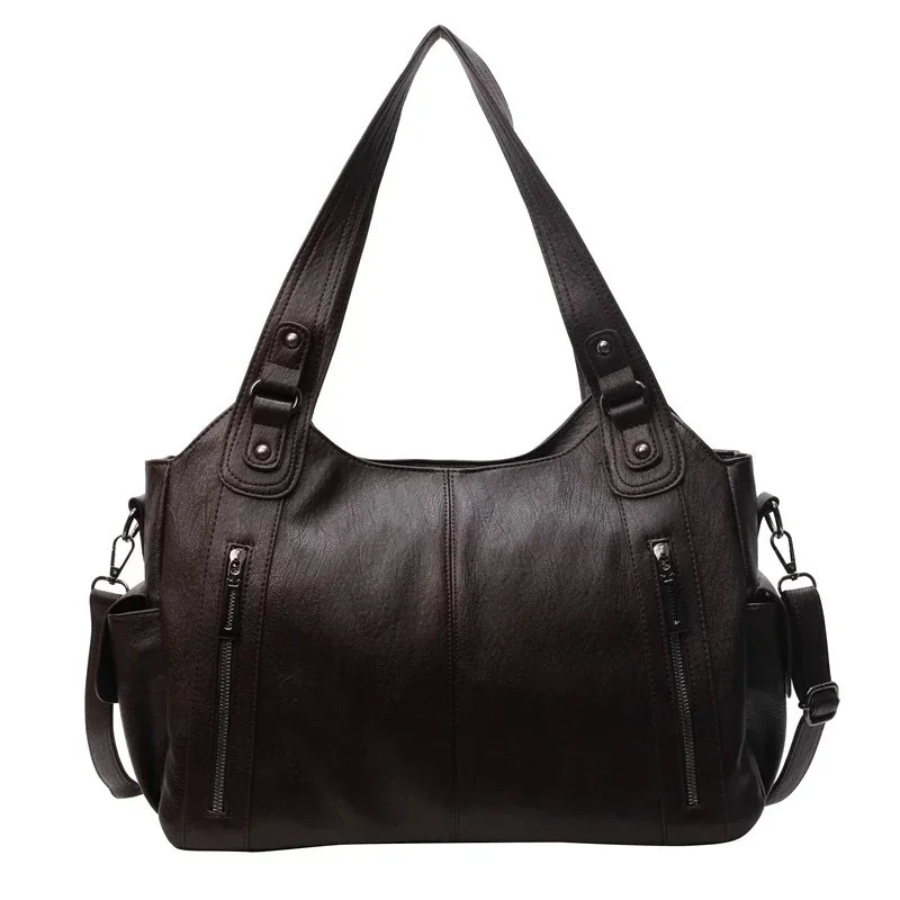 Scarlett™ - Elegant Leather Shoulder Bag