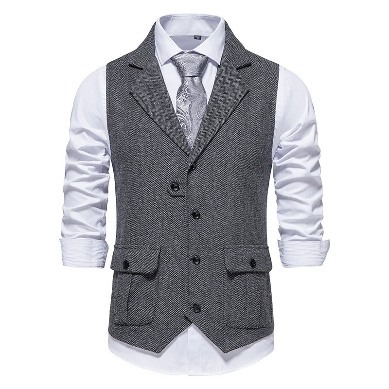 Samuel™ - Elegant Stylish Vest with Side Pockets