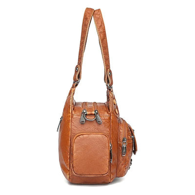 Savannah™ - Handmande Stylish Soft Leather Messenger Bag