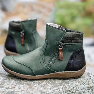 Savanna™ - Retro Waterproof Orthopedic Zipper Boots