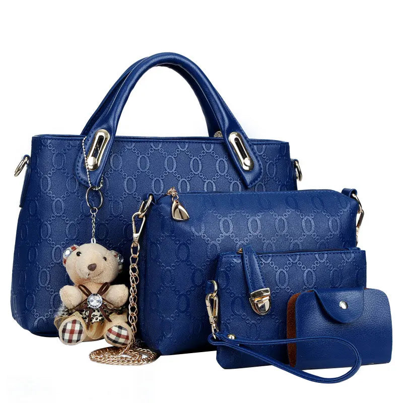 Grace™ - Elegant Cute 4-Piece Handbag Set