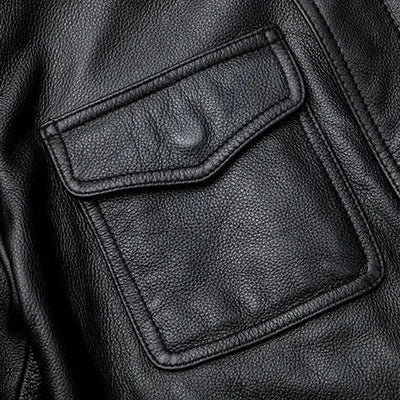 Hunter™ - Vintage Vegan Leather Jacket