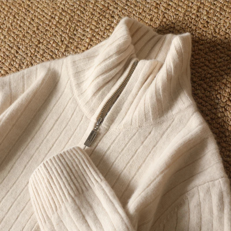 Owen™ - Comfortable Pure Cashmere Wool Business Cardigan