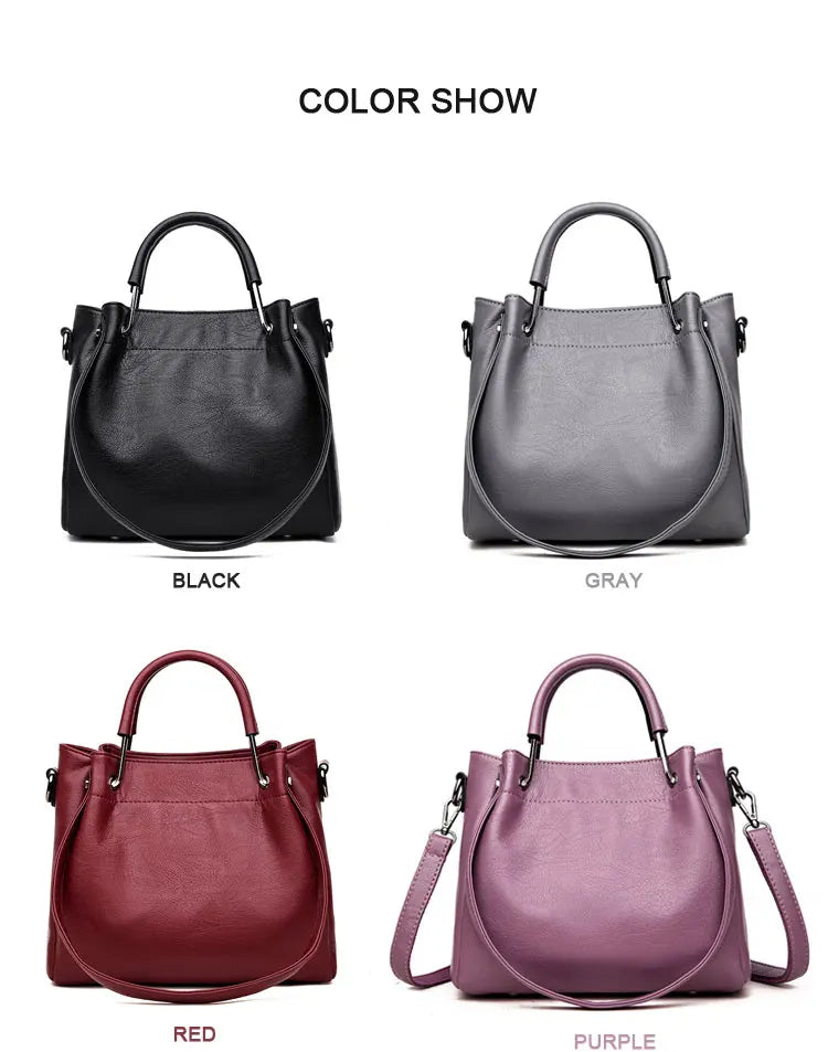 Peyton™ - Elegant Classic Leather Bag