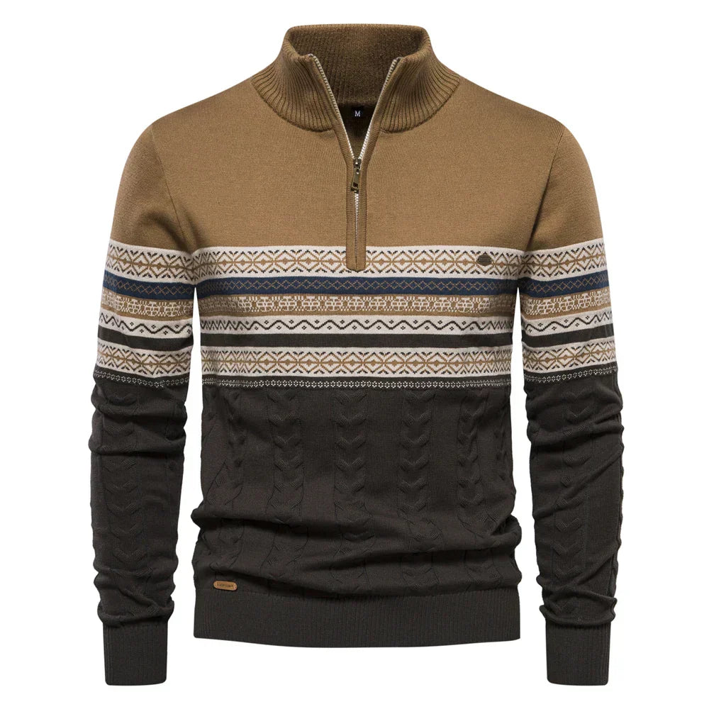 William™ - Super Soft Casual Ethnic Pattern Sweater