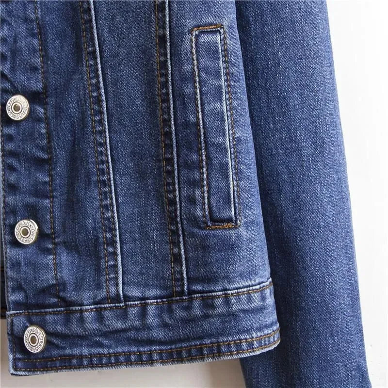 Charlotte™ - Classic Comfortable Denim Jacket