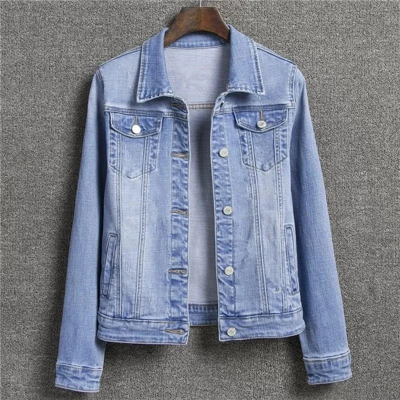 Charlotte™ - Classic Comfortable Denim Jacket