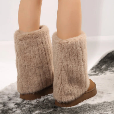 Savannah™ - Elegant Winter Fur Boots