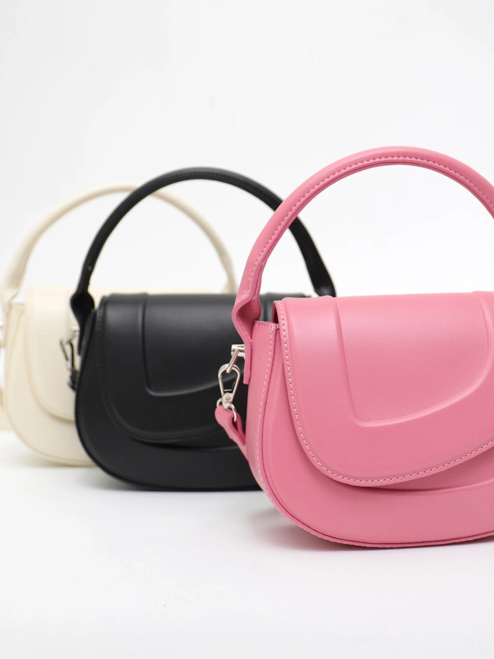 Charlotte™ - Minimalist Luxury Saddle Bag