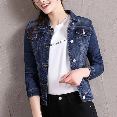 Charlotte™ - Classic Comfortable Denim Jacket