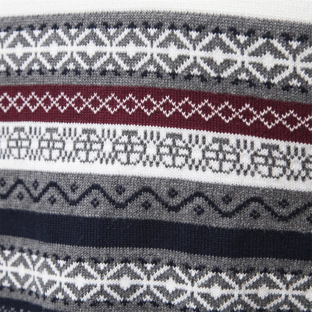 William™ - Super Soft Casual Ethnic Pattern Sweater