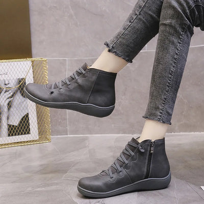 Riley™ - Premium Orthopedic Warm Ankle Boots