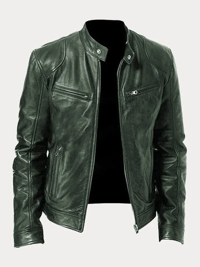 Owen™ - Stylish Casual Leather Jacket