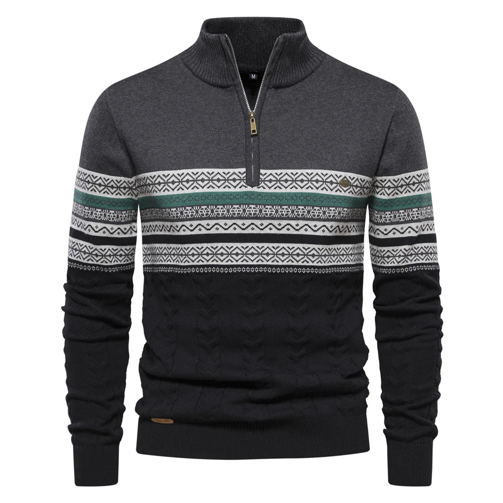 William™ - Super Soft Casual Ethnic Pattern Sweater