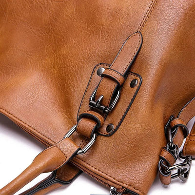 Isabella™ - Elegant Vegan Leather Crossbody Bag