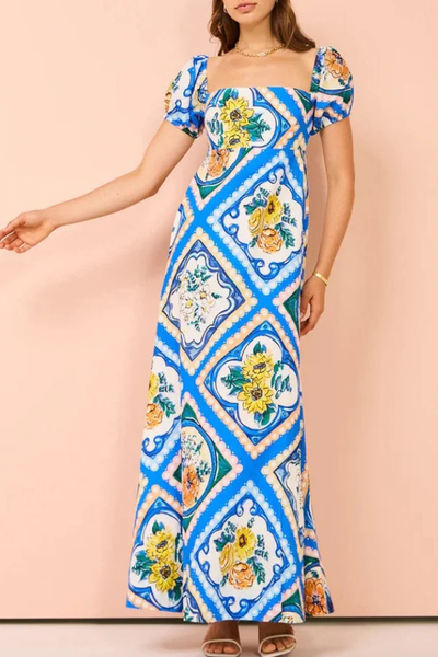 Avery™ - Print Long Dresses Summer