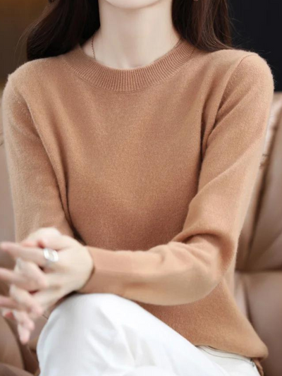 Addison™ - Stylish Long Sleeve Knitted Sweater