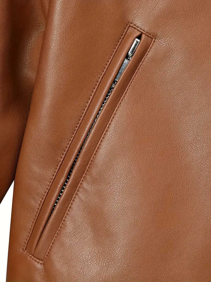 Logan™ - Stylish Outdoor Leisure Leather Jacket