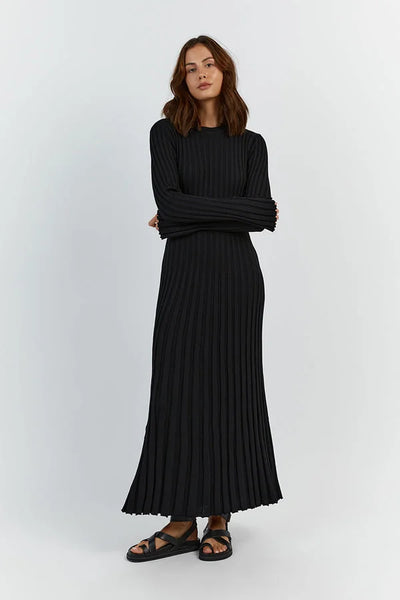 Avery™ - Elegant Knitted Maxi Dress